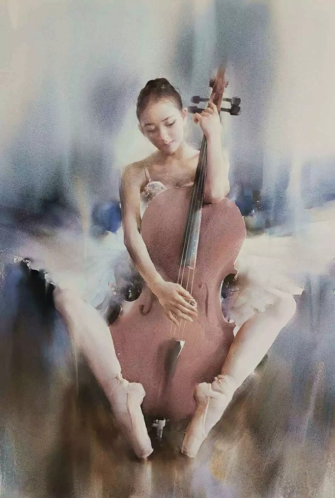 柳毅水彩
