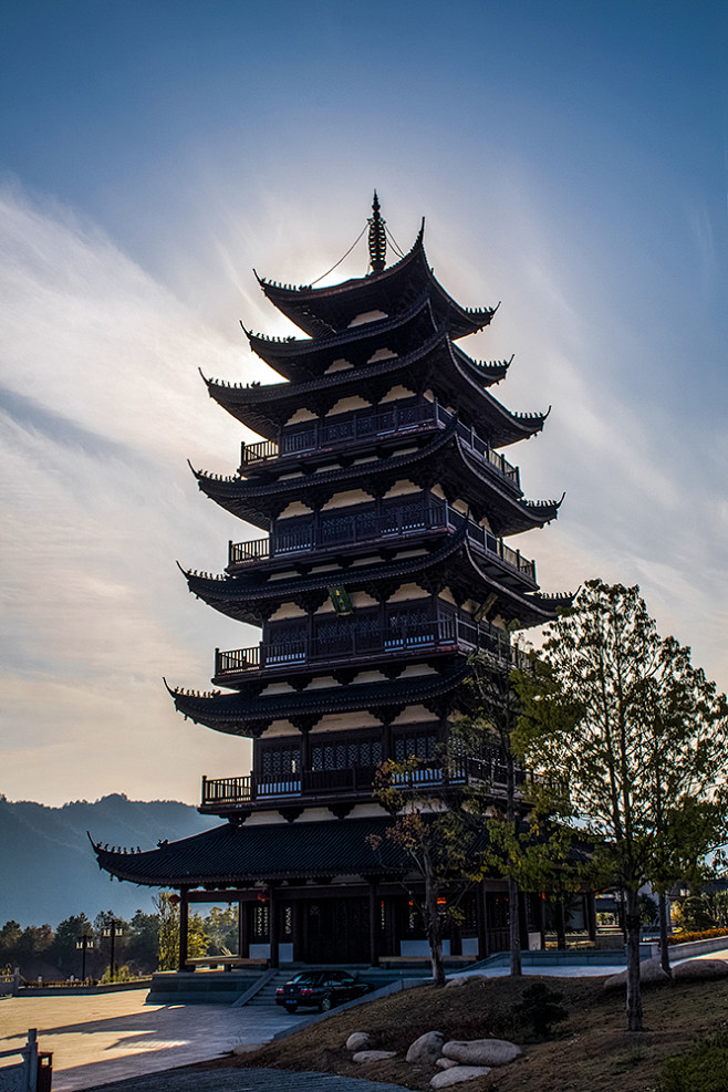 象征水下古狮城代表性建筑 拍摄地点:中国浙江千岛湖姜家镇 拍摄时间