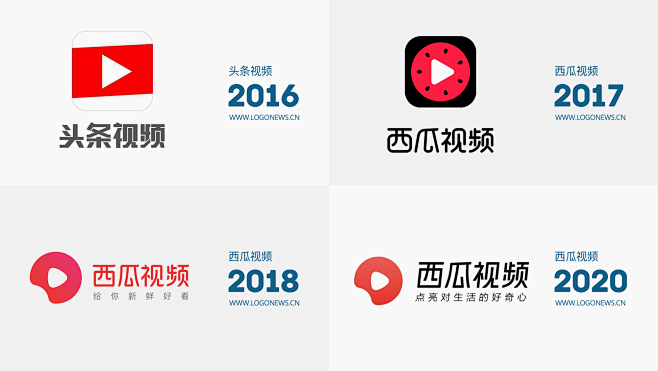 西瓜视频更新logo和品牌口号体现内容价值的新变化