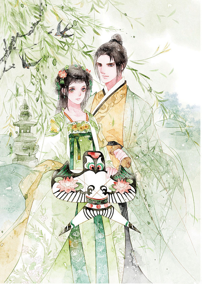 古风情侣作者清茗