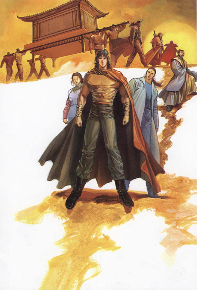 马荣成作品风云插画集第六辑