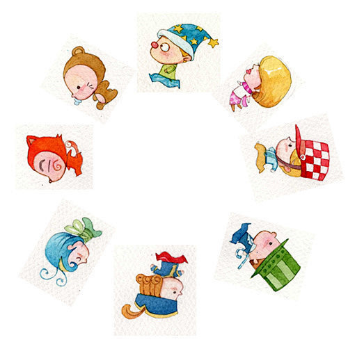 丢丢丢手绢轻轻地放在小朋友滴后面