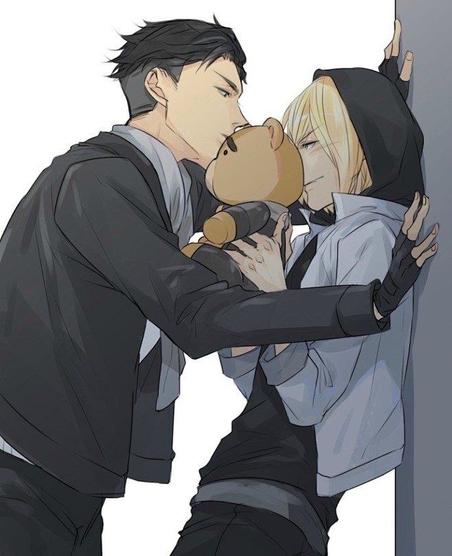 冰上的尤里奥尤这对太有爱啦甜画师bbb67676767