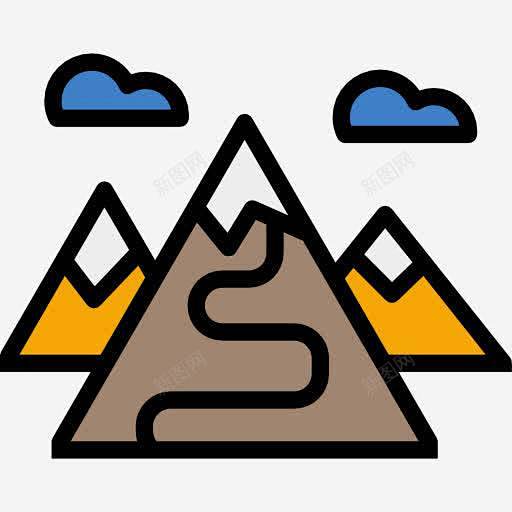 山图标创意素材