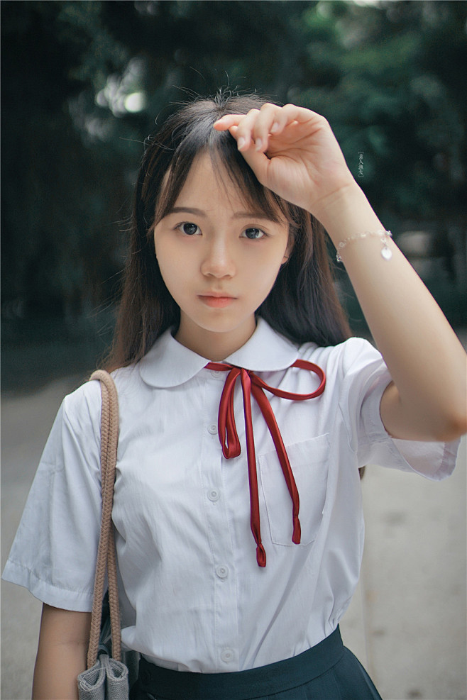 素人渔夫青涩学生妹闺房私密生活写真摄影照图12