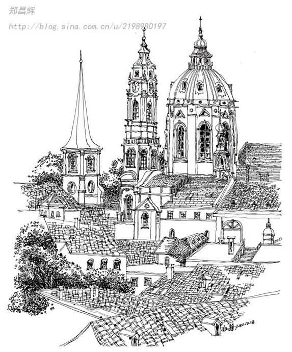 oyqiao从手有余香转采于2015-10-18 12:52:31建筑速写(基础)场景速写o