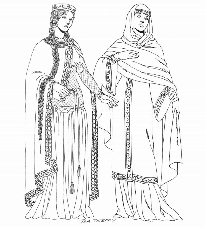 中世纪服饰