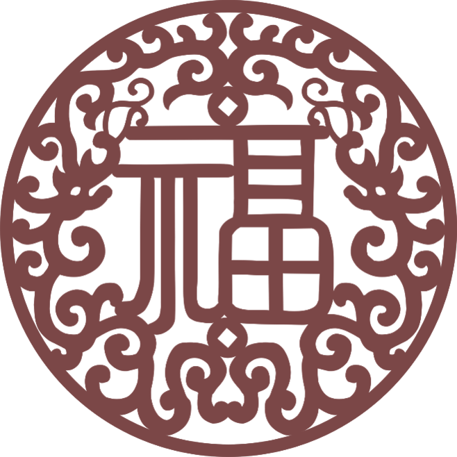 中国风边框剪纸古典窗花