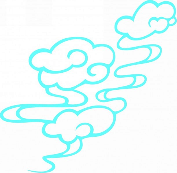 古典云纹图案图片