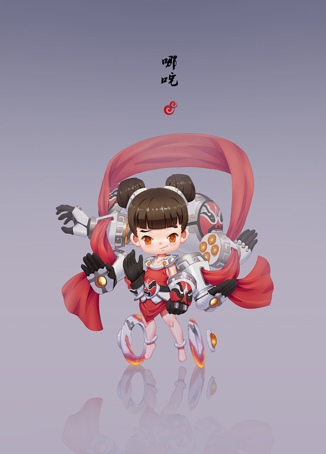 三头六臂哪吒