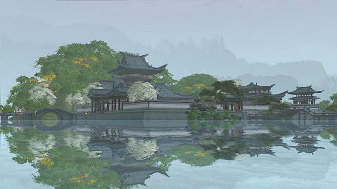 剑三长歌门场景