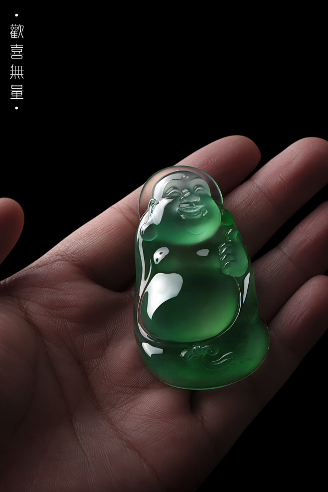 翡翠弥勒佛