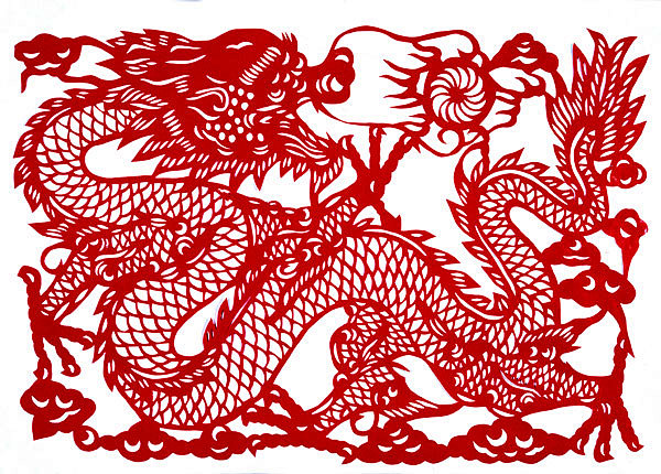 剪纸龙