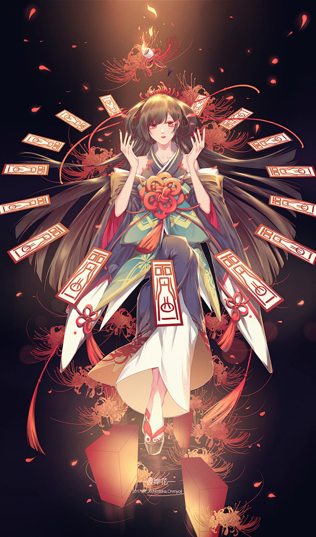 阴阳师手游彼岸花同人图插画壁纸彼岸花半次元第一中文cos绘画小说