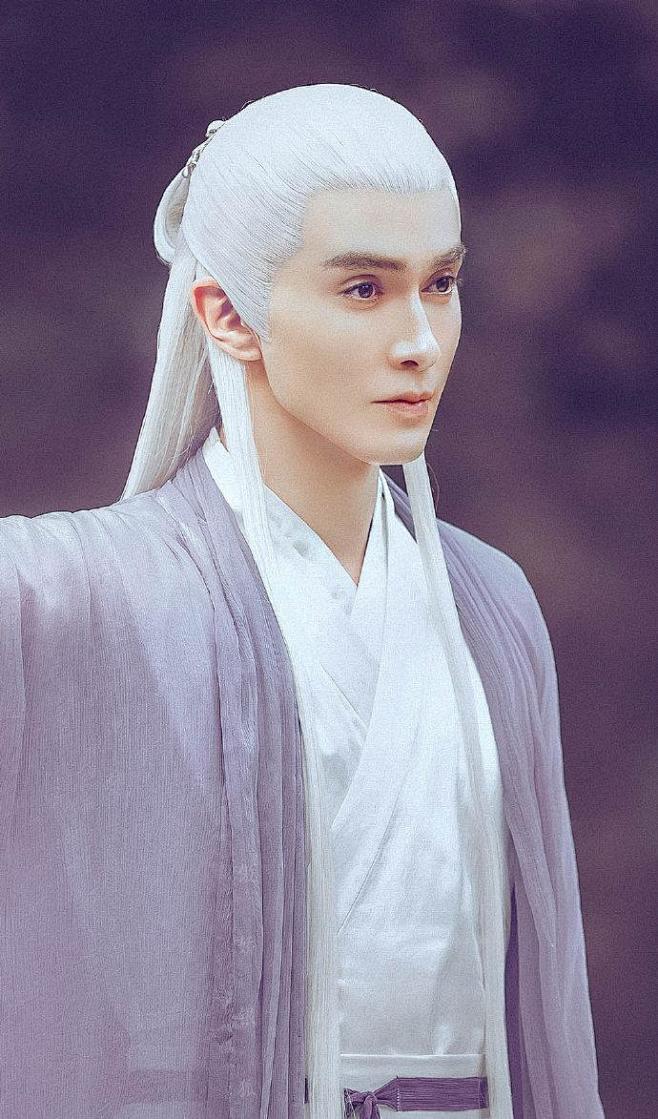 紫衣白发东华帝君