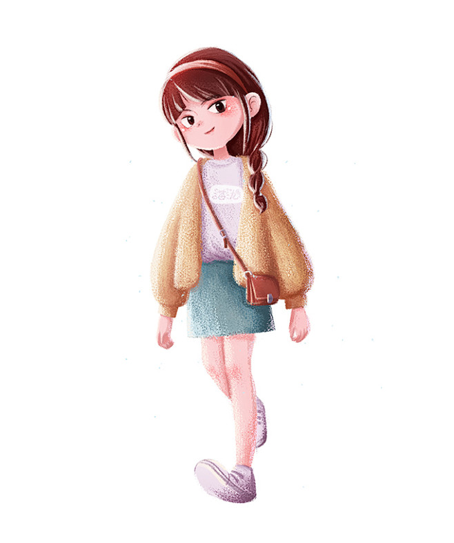 转采于2021-12-03 13:54:25【喵九匠】一组元气少女漫画,插画单名-宇