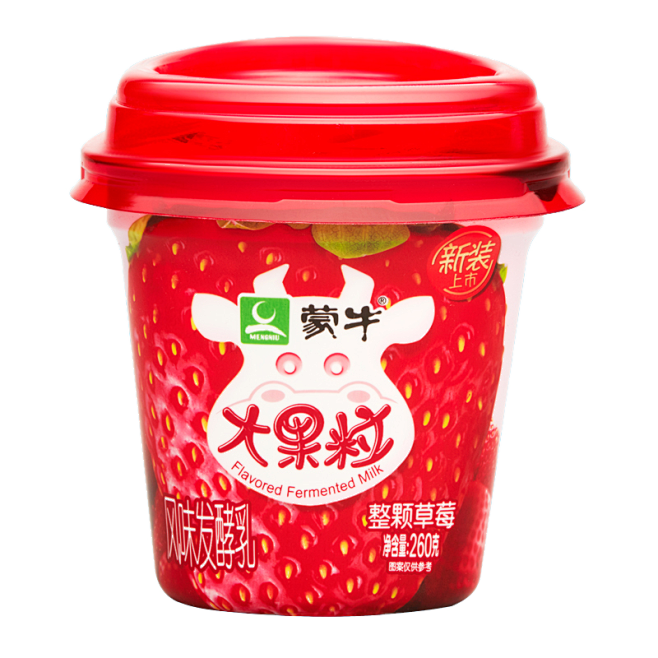 蒙牛大果粒