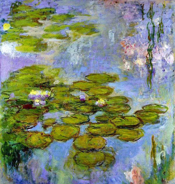 印象派大师莫奈睡莲系列作品赏析应歧的油画风景应歧的油画风景