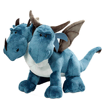 nicicreatures双头龙毛绒玩具公仔正品正版双头龙站姿公仔