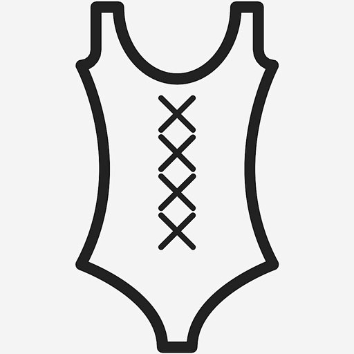 衬衫时尚和衣服矢量线图标图标88icon