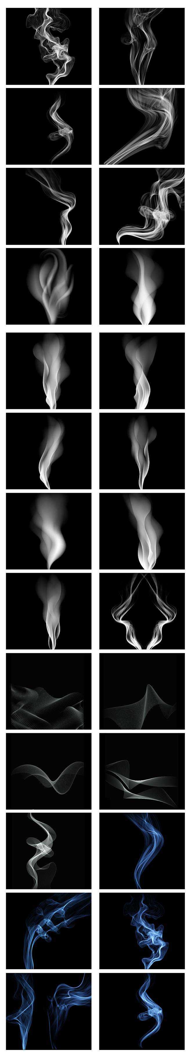 动感抽象白色线雪白烟雾浓雾废气浓烟特效图片烟雾素材白烟雾黑色废气