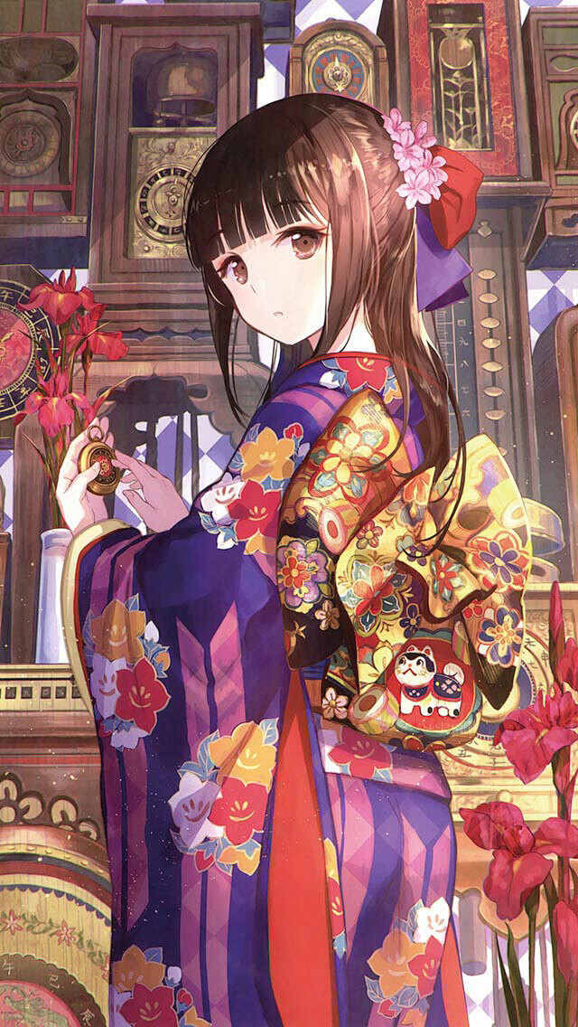 日系和服动漫女