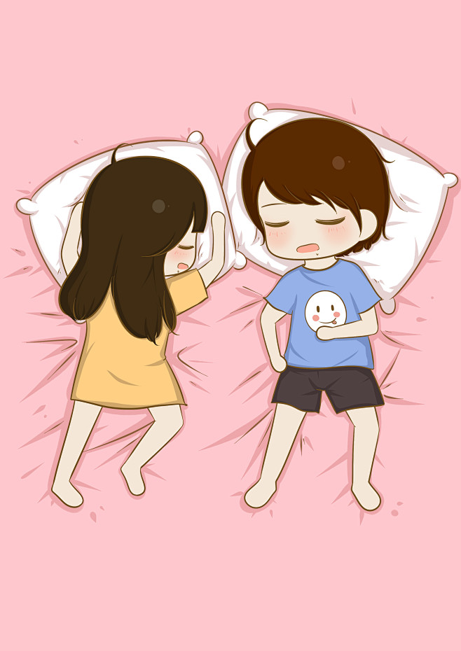 做个小调查你们睡觉都是哪种姿势啊ω╲