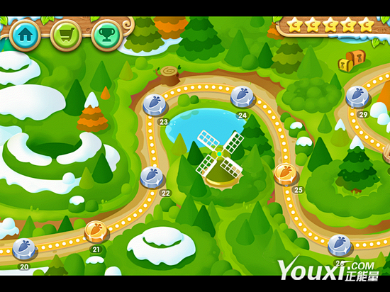 保卫萝卜2四大地图欣赏全新地图模式更人性youxi保卫萝卜2专区