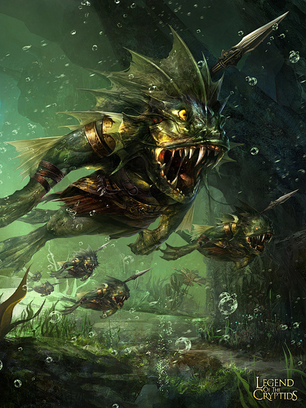 狰狞的鱼人进化版jpg