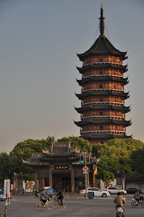 北寺塔苏州最古老的报恩寺