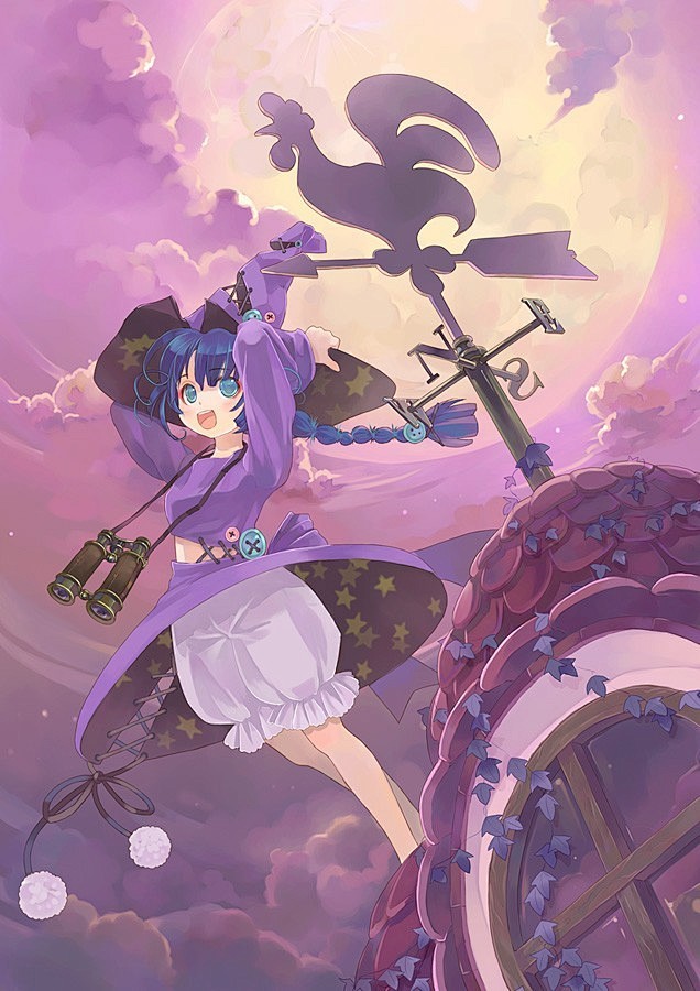 动漫萌美少女灯笼裤图片14