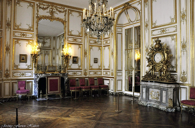 哒哒油画的欧洲皇室宫廷室内实景