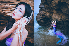 影集美人鱼鱼尾服装美女蛇妖精