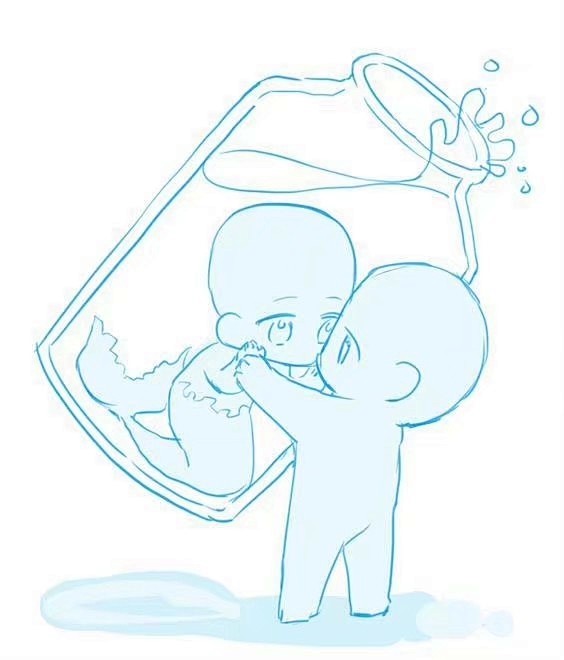 q版双人互动的参考