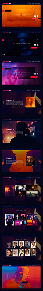 Blade Runner - Concept UI - UX Design Web(1400×9340)
