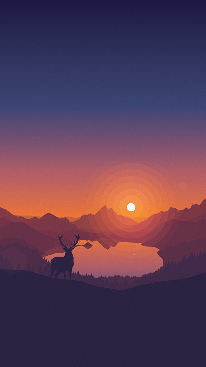 lakesidesunset1242x2208ios6