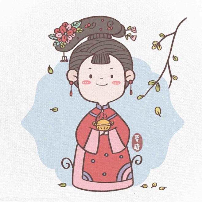 古风小女孩