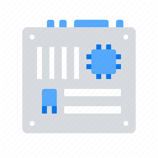 计算机硬件主板图标