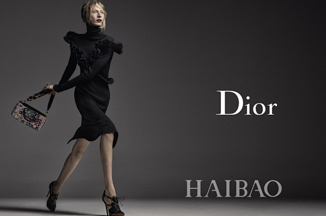 迪奥dior2016秋冬系列广告大片摄影师stevenmeisel掌镜海报时尚网图片