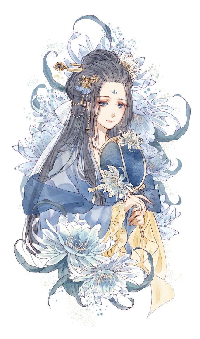 古风美人作者月半狼叫