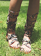 Jeffrey Campbell Romana Floral Sandal at Free People Clothing Boutique