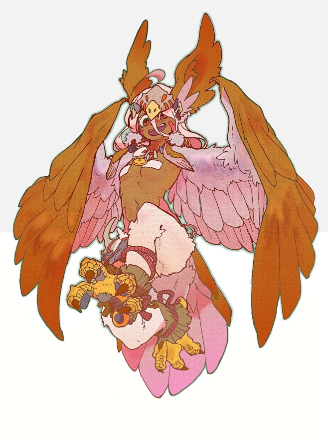 怪物女孩三十题鸟身女孩