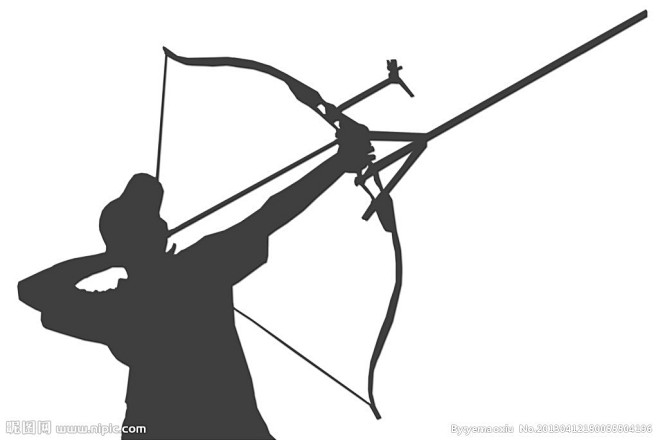 弯弓射箭源文件