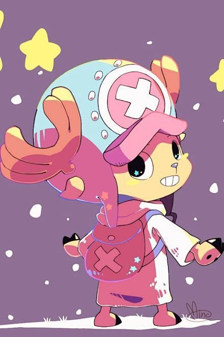 萌神乔巴是小驯鹿不是狸猫你看我有角的