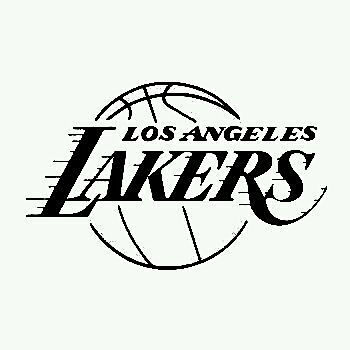 洛杉矶湖人队橡皮章素材
