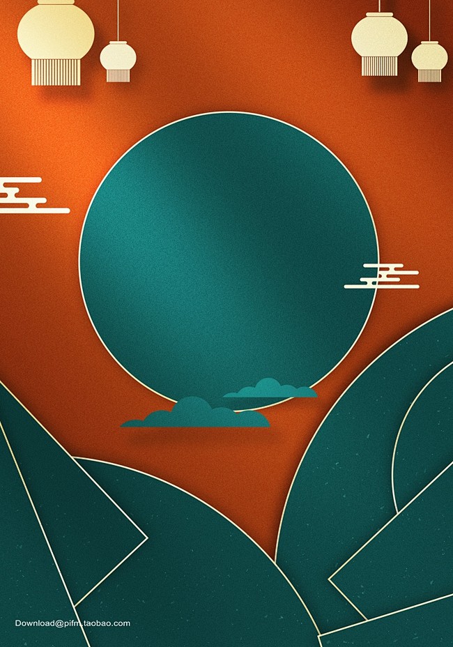 国潮古典背景素材