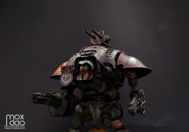 战锤40k骑士泰坦卡德穆斯真实系涂装战锤40k骑士泰坦卡德穆斯真实系