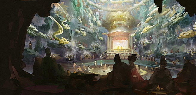 妖猫传场景气氛图