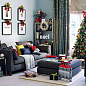 圣诞节装饰创意 让家里“年味”十足  #沙发#