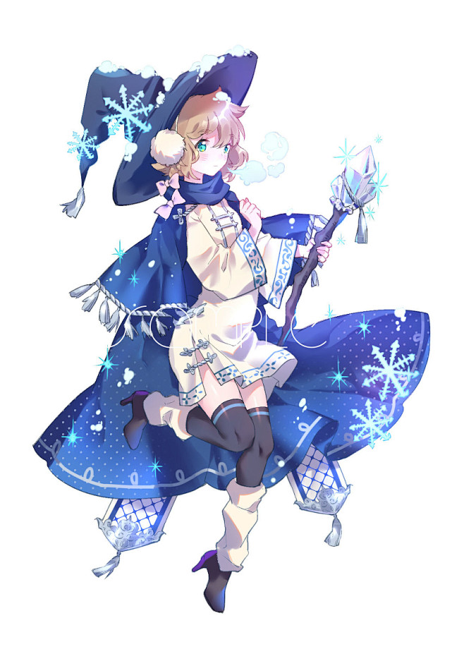 14:04:00魔女 [3]【服装参考】裙子yrain筱萱ぃ落樱如雪同采自www